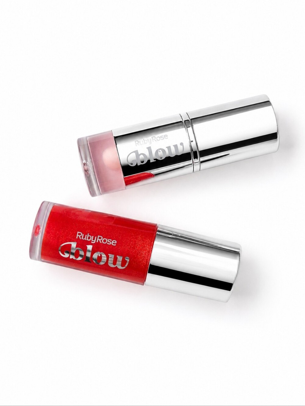 Ruby Rose Blow Lip Set: Glow Theory Lip Oil (L010) & Shine Like Gloss (SB40) NEW - Picture 1 of 9